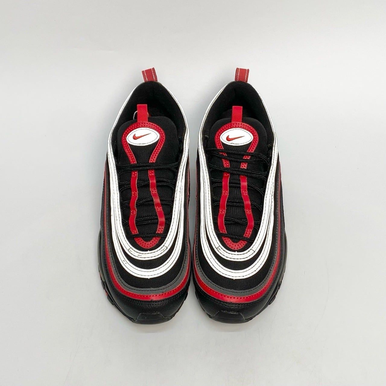  NIKE AIR MAX 97 BLACK RED SILVER 921826-014 