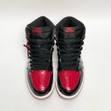  NIKE AIR JORDAN 1 RETRO HIGH OG PATENT BRED 555088 063 