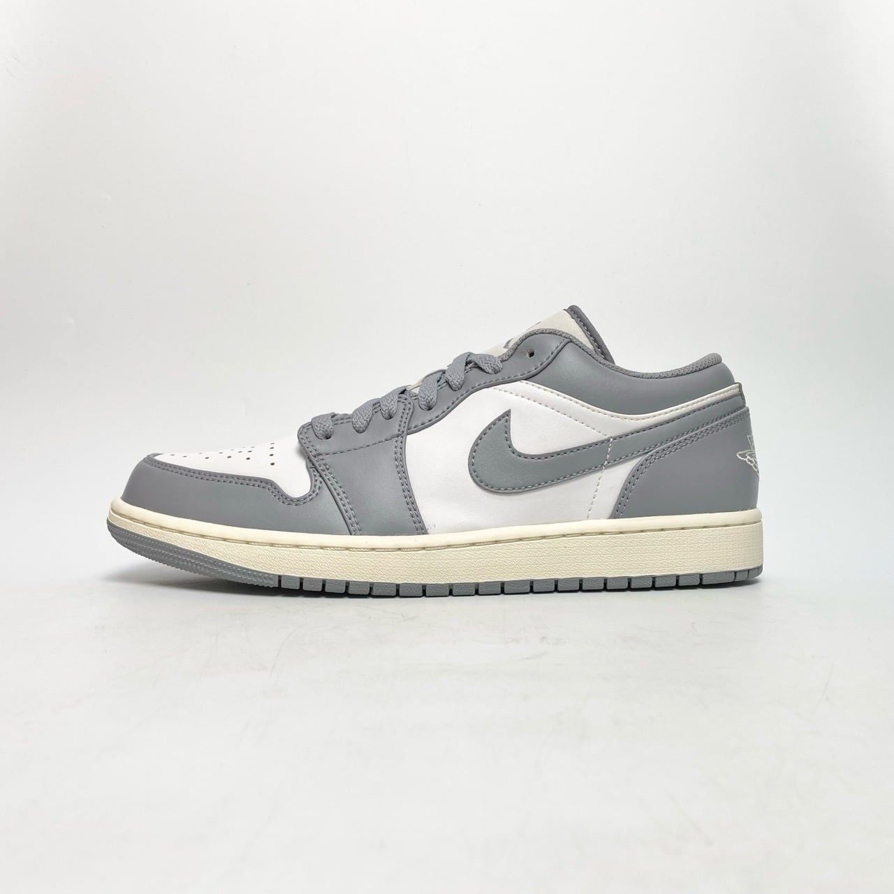  NIKE AIR JORDAN 1 LOW VINTAGE GREY 553558-053 