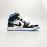  NIKE WMNS AIR JORDAN 1 MID UNIVERSITY BLUE BQ6472-102 