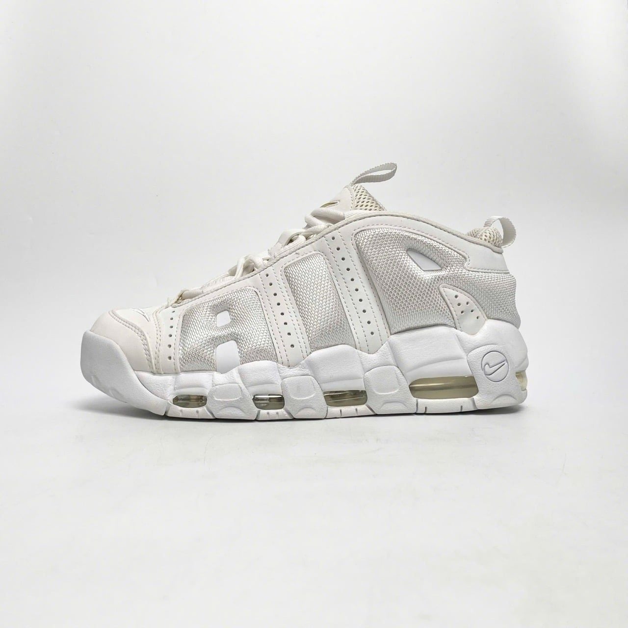  NIKE AIR MORE UPTEMPO LOW TRIPLE WHITE FZ3055-100 