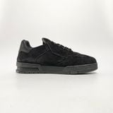  LOUIS VUITTON LV TRAINER BLACK SUEDE 