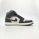  NIKE AIR JORDAN 1 MID SE MEDIUM OLIVE HV4091-102 