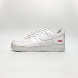  NIKE AIR FORCE 1 LOW SUPREME WHITE CU9225-100 