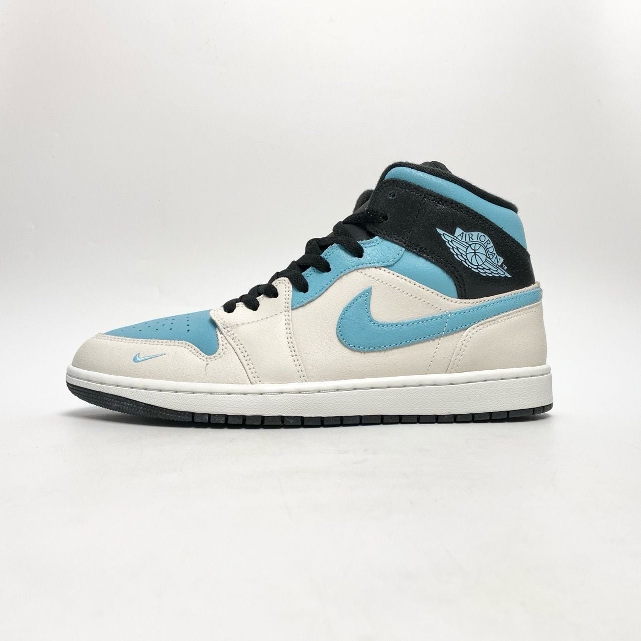  NIKE AIR JORDAN 1 MID BLUE CHILL SMOKE GREY IM6567-121 