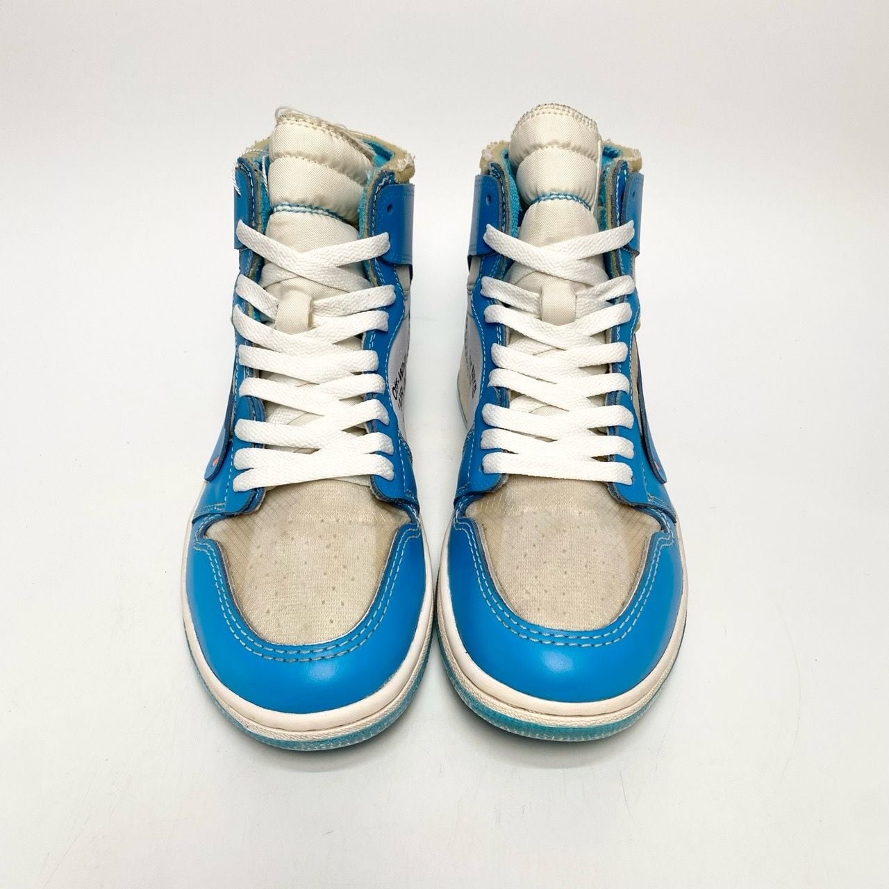  NIKE AIR JORDAN 1 X OFF-WHITE UNIVERSITY BLUE AQ0818-148 
