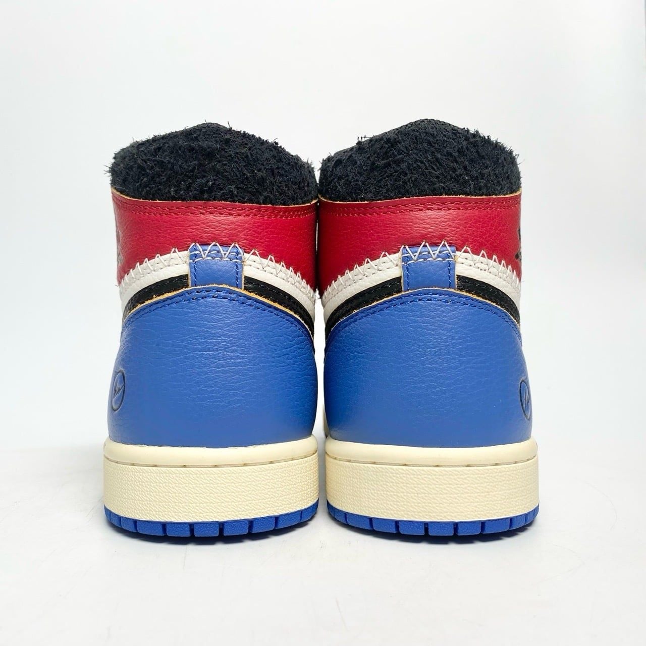  NIKE AIR JORDAN 1 HIGH X UNION X FRAGMENT BLACK VARSITY RED IO7847-002 