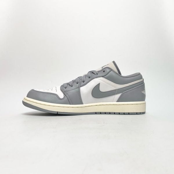  NIKE AIR JORDAN 1 LOW VINTAGE GREY 553558-053 