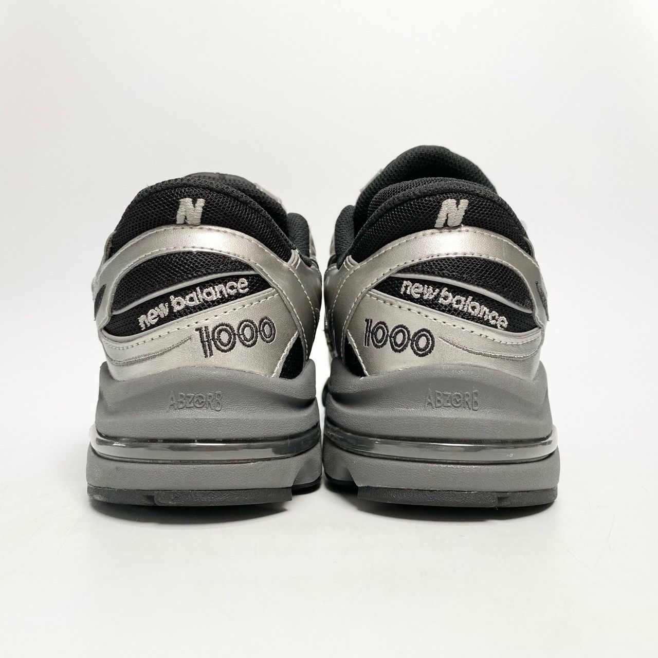  NEW BALANCE 1000 BLACK SILVER METALLIC M1000EGR 