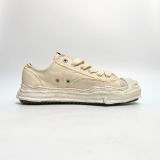  MAISON MIHARA YASUHIRO HANK LOW ORIGINAL SOLE OVER DYED CANVAS LOW-TOP A08FW719 