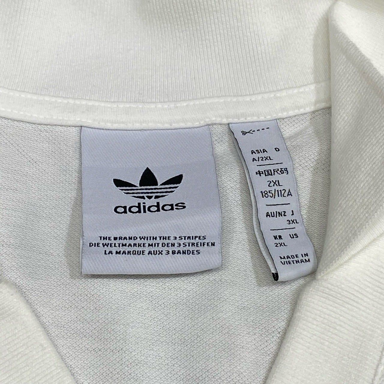  ADIDAS POLO WHITE JD0808 