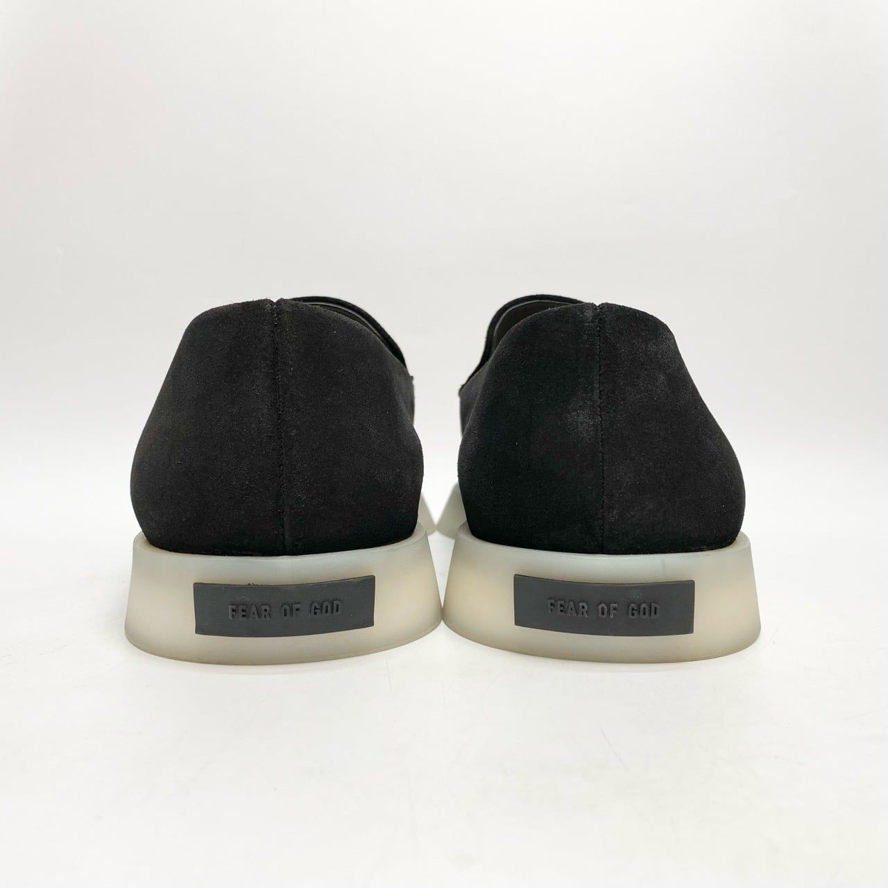  FEAR OF GOD LOAFER REVERSE SUEDE BLACK 