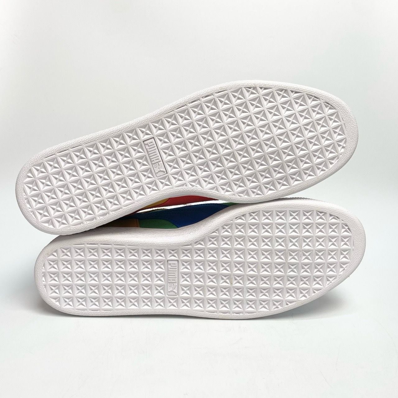  PUMA SUEDE CLASSIX WHITE MULTI-COLOR 381773-03 