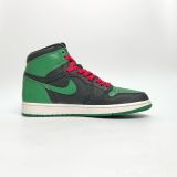  NIKE AIR JORDAN 1 RETRO HIGH PINE GREEN BLACK 2.0 555088-030 