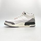  NIKE AIR JORDAN 3 RETRO WHITE CEMENT REIMAGINED DN3707-100 