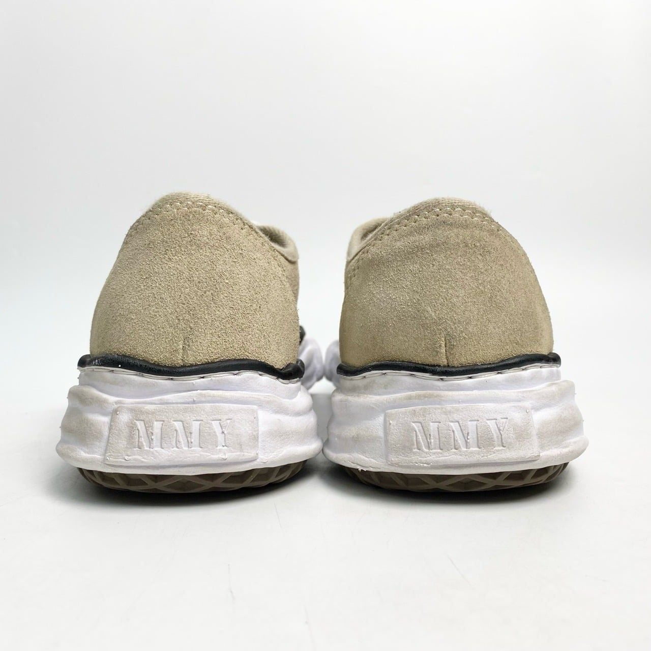  MAISON MIHARA YASUHIRO BAKER OG SOLE SUEDE LOW BEIGE 