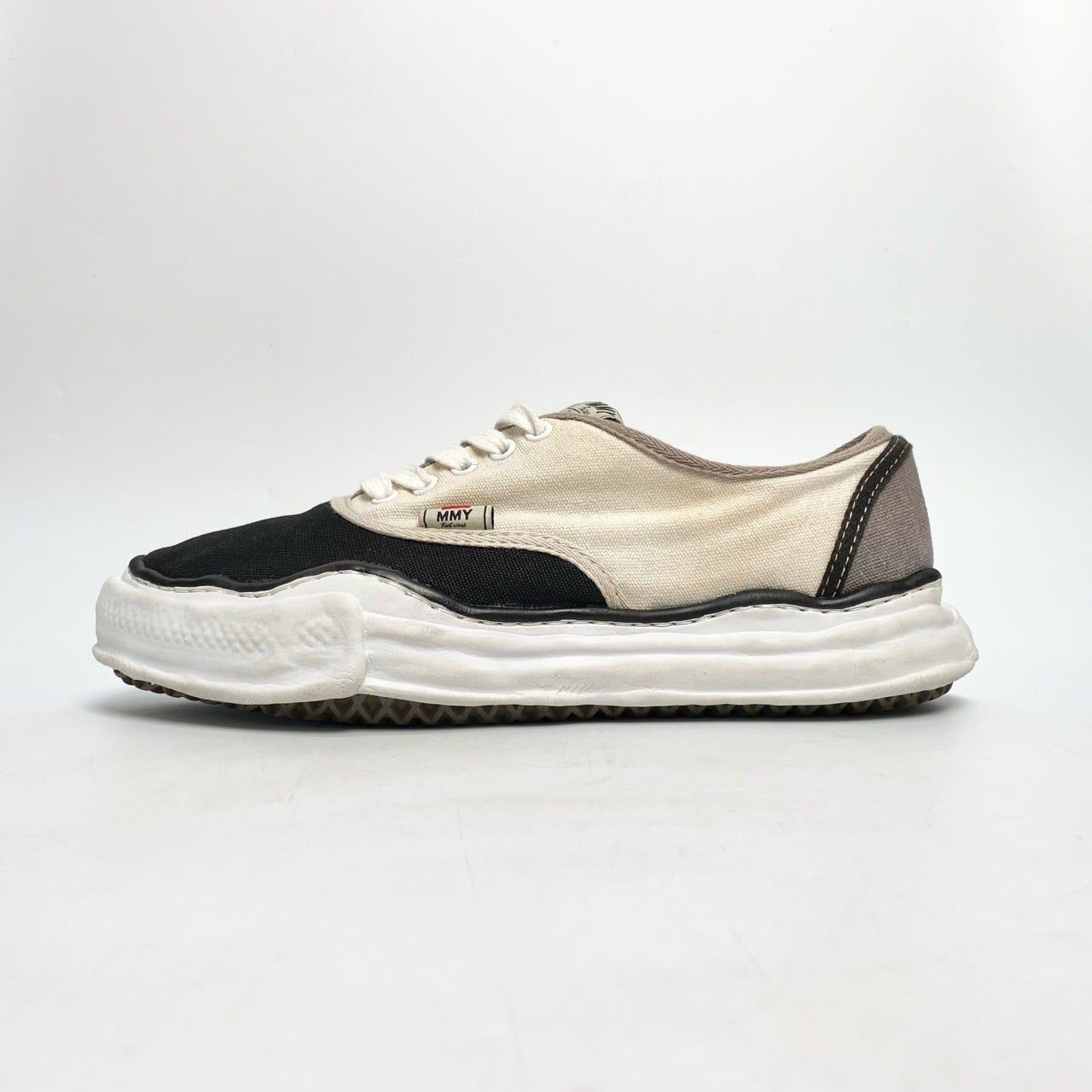  MAISON MIHARA YASUHIRO ORIGINAL SOLE MULTICOLOR CANVAS LOW 
