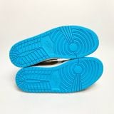  NIKE AIR JORDAN 1 RETRO LOW OG POWDER BLUE ( CUSTUM ) CZ0790-104 