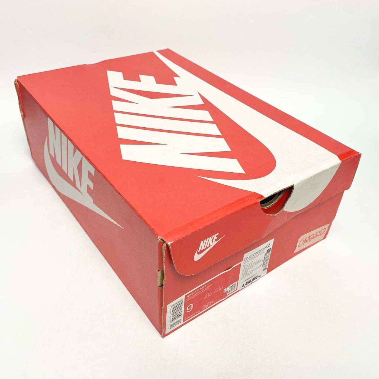  NIKE AIR MAX 1 WHITE UNIVERSITY GOLD FD9082-104 