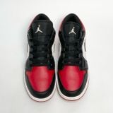  NIKE AIR JORDAN 1 LOW GS BRED TOE 553560-612 