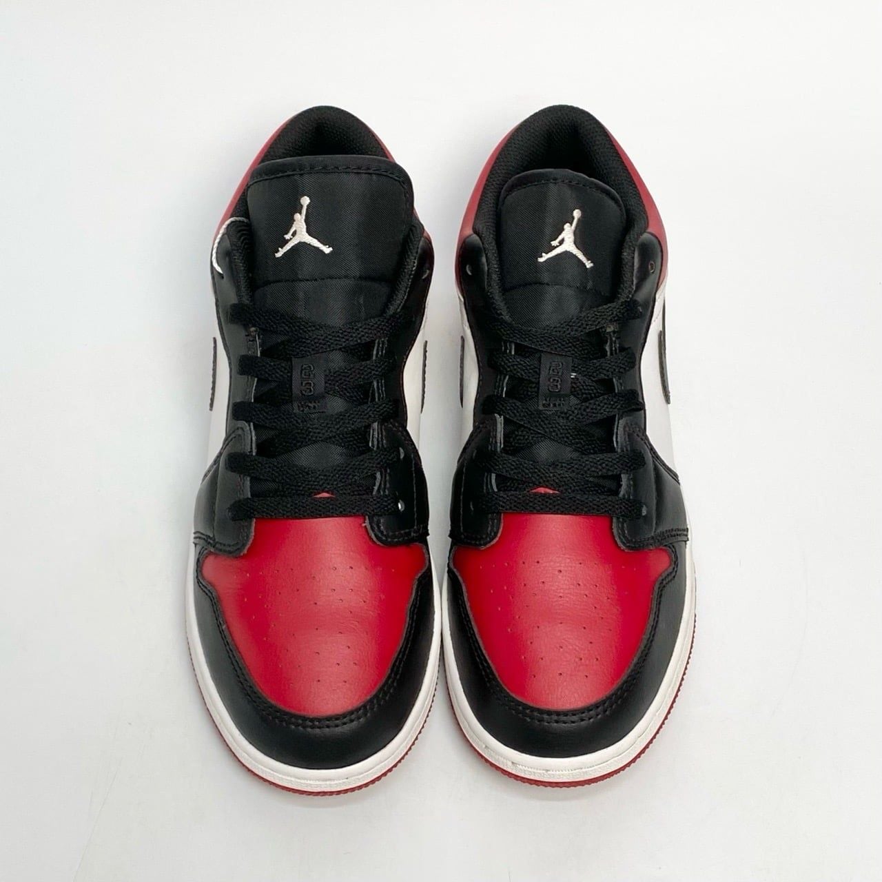  NIKE AIR JORDAN 1 LOW GS BRED TOE 553560-612 