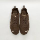  PUMA SPEEDCAT BALENCIAGA SUEDE DISTRESSED BROWN WHITE 406519-05 