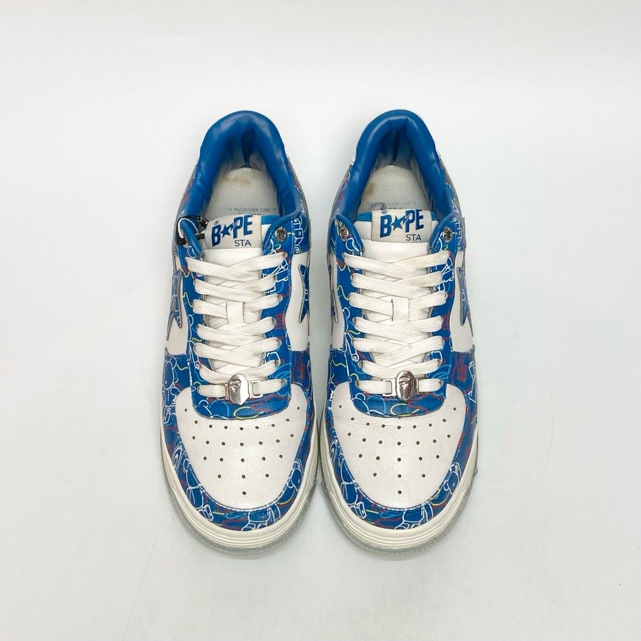  A BATHING APE BAPE STA MEDICOM TOY BEARBRICK CAMO BLUE 1H73191913-BLU/1H73-291-911 