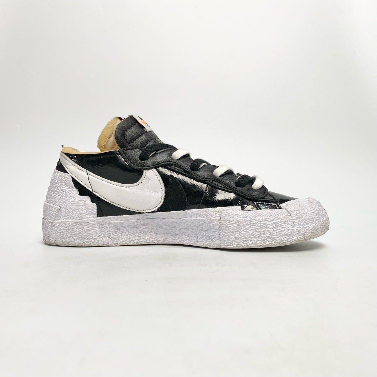  NIKE BLAZER LOW SACAI BLACK LEATHER DM6443-001 