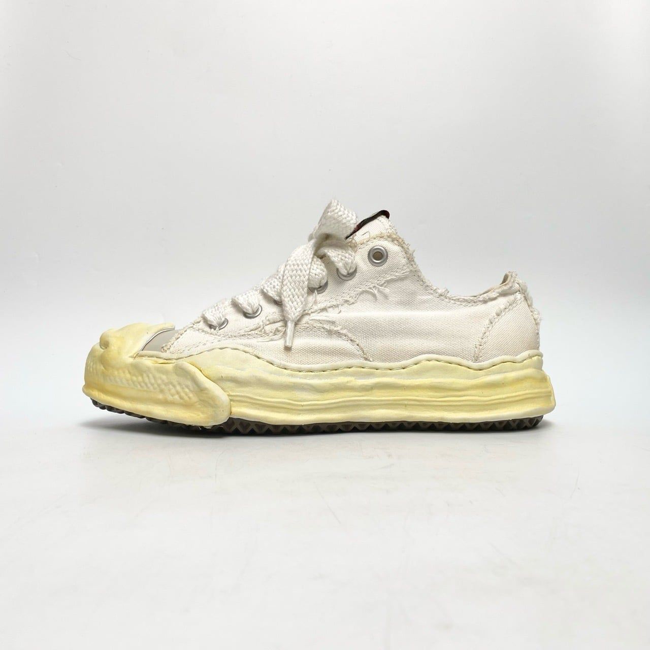  MAISON MIHARA YASUHIRO HANK VL OG SOLE CANVAS LOW 