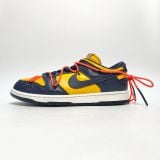  NIKE DUNK LOW OFF-WHITE UNIVERSITY GOLD MIDNIGHT NAVY CT0856-700 