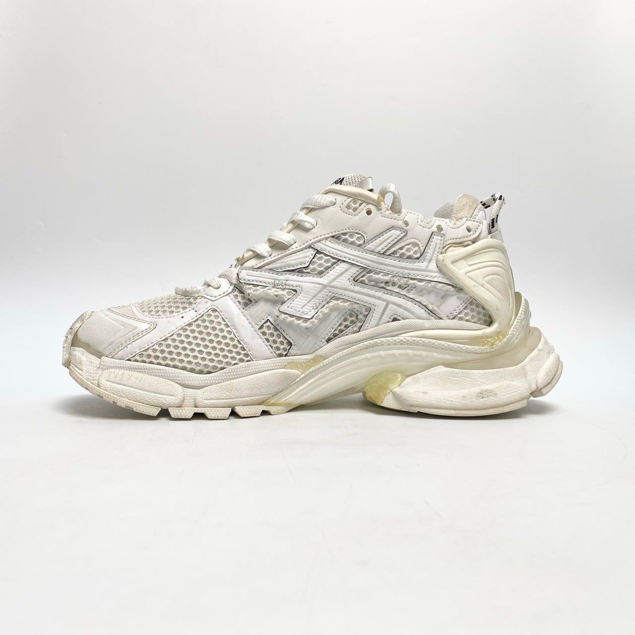  BALENCIAGA RUNNER SNEAKERS WHITE 677403-W3RB1-9000 