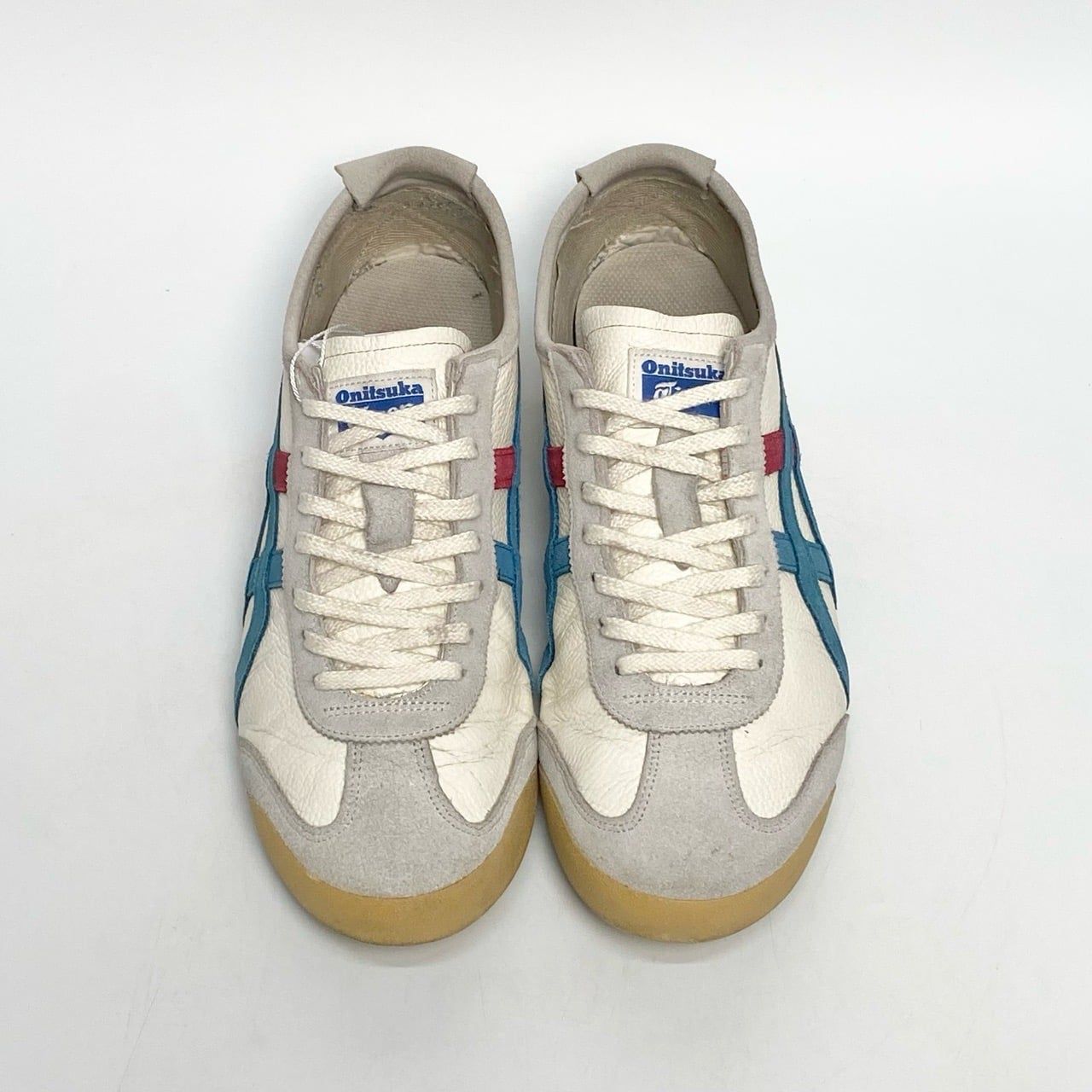  ONITSUKA TIGER MEXICO 66 WHITE BLUE RED 1183B391-100 