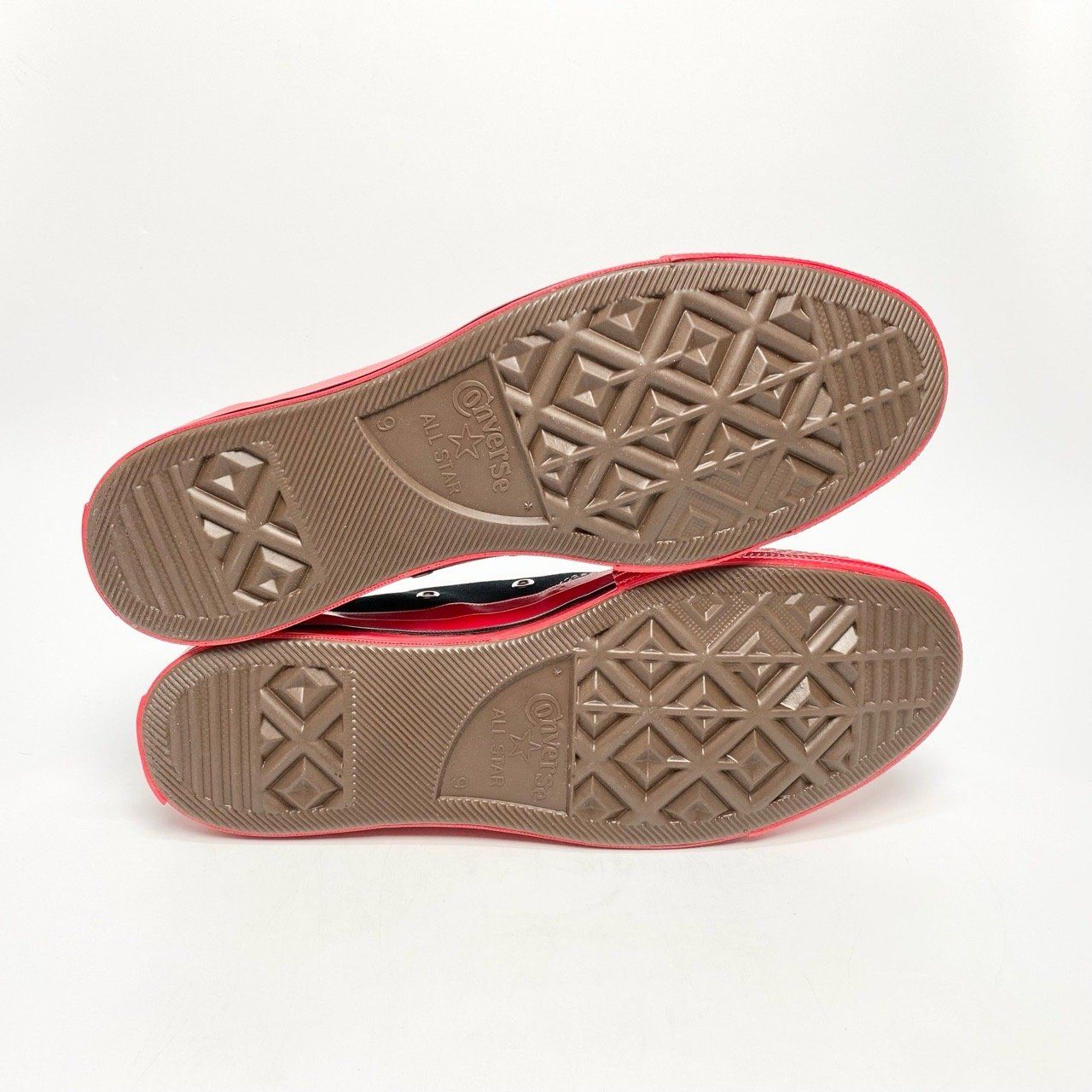  CONVERSE COMME DES GARÇONS PLAY X CHUCK 70 LOW BLACK RED A01795C 