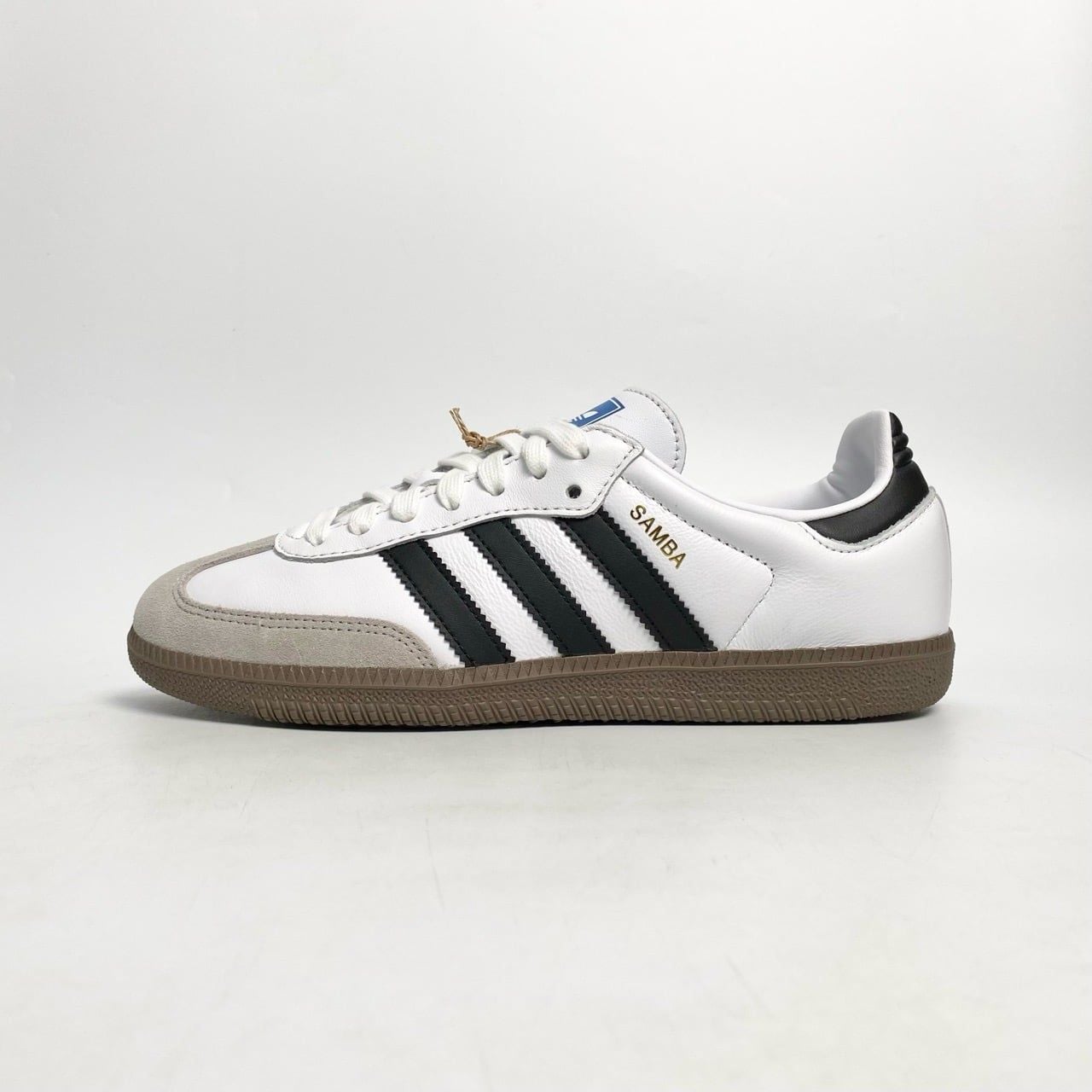  ADIDAS SAMBA OG WHITE BLACK GUM B75806 