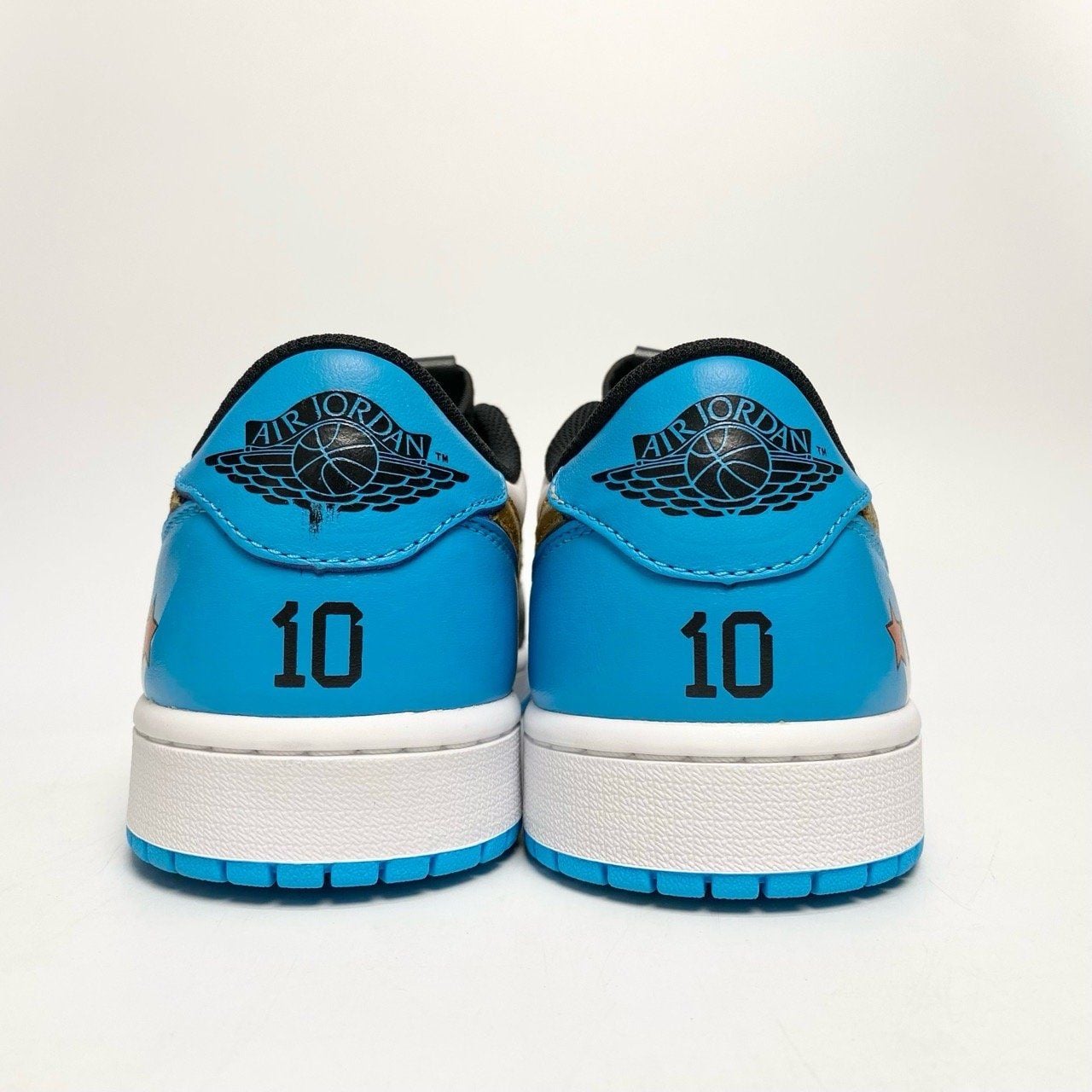  NIKE AIR JORDAN 1 RETRO LOW OG POWDER BLUE ( CUSTUM ) CZ0790-104 