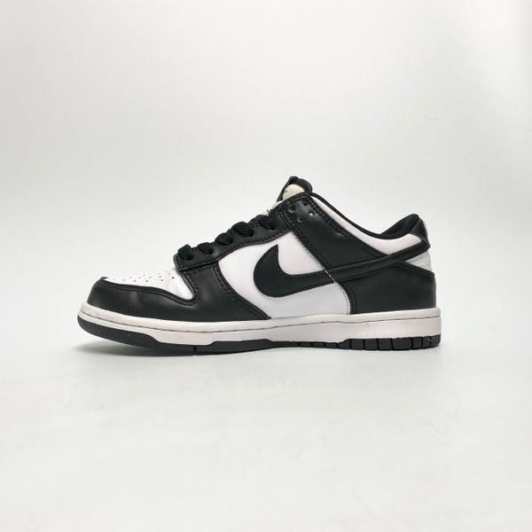  NIKE DUNK LOW BLACK WHITE GS CW1590-100 