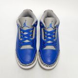  NIKE AIR JORDAN 3 RETRO VARSITY ROYAL CEMENT CT8532-400 