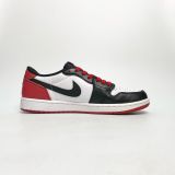  NIKE AIR JORDAN 1 RETRO LOW OG BLACK TOE CZ0790-106 