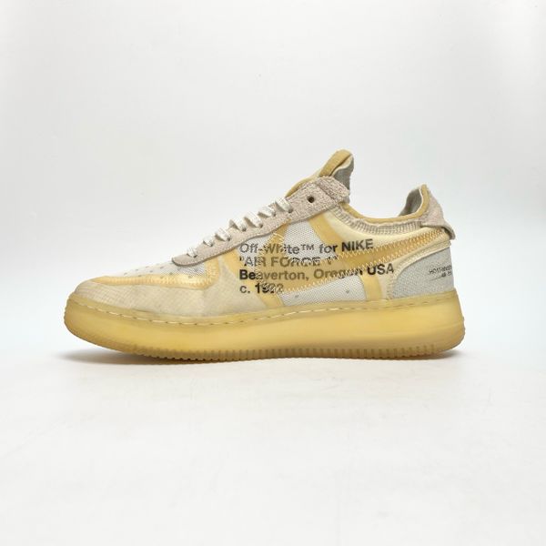  NIKE AIR FORCE 1 LOW OFF WHITE AO4606-100 