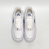  NIKE AIR FORCE 1 LOW ’07 LV8 WHITE ROYAL BLUE HQ2037-100 