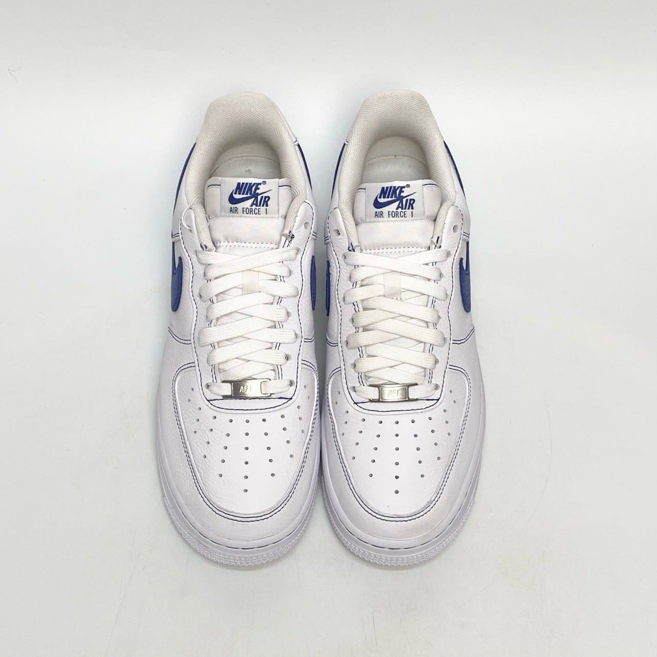  NIKE AIR FORCE 1 LOW ’07 LV8 WHITE ROYAL BLUE HQ2037-100 