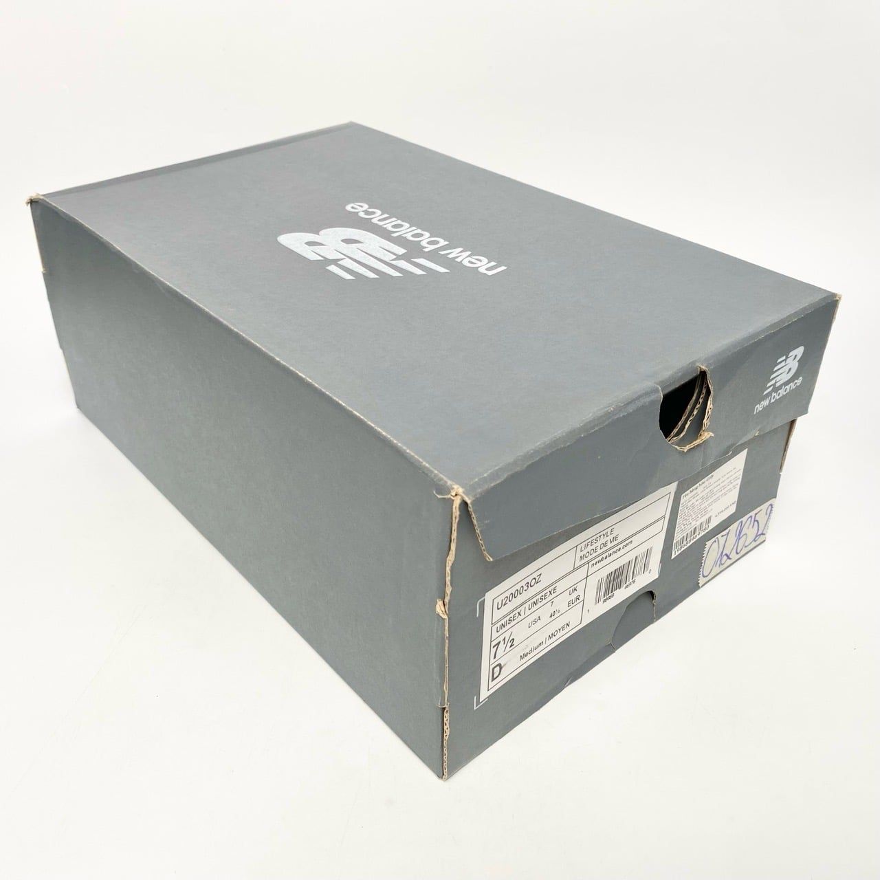  NEW BALANCE 2000 SILVER METALLIC FADED BLACK U20003OZ 