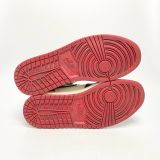  NIKE AIR JORDAN 1 RETRO HIGH BRED TOE 555088-610 