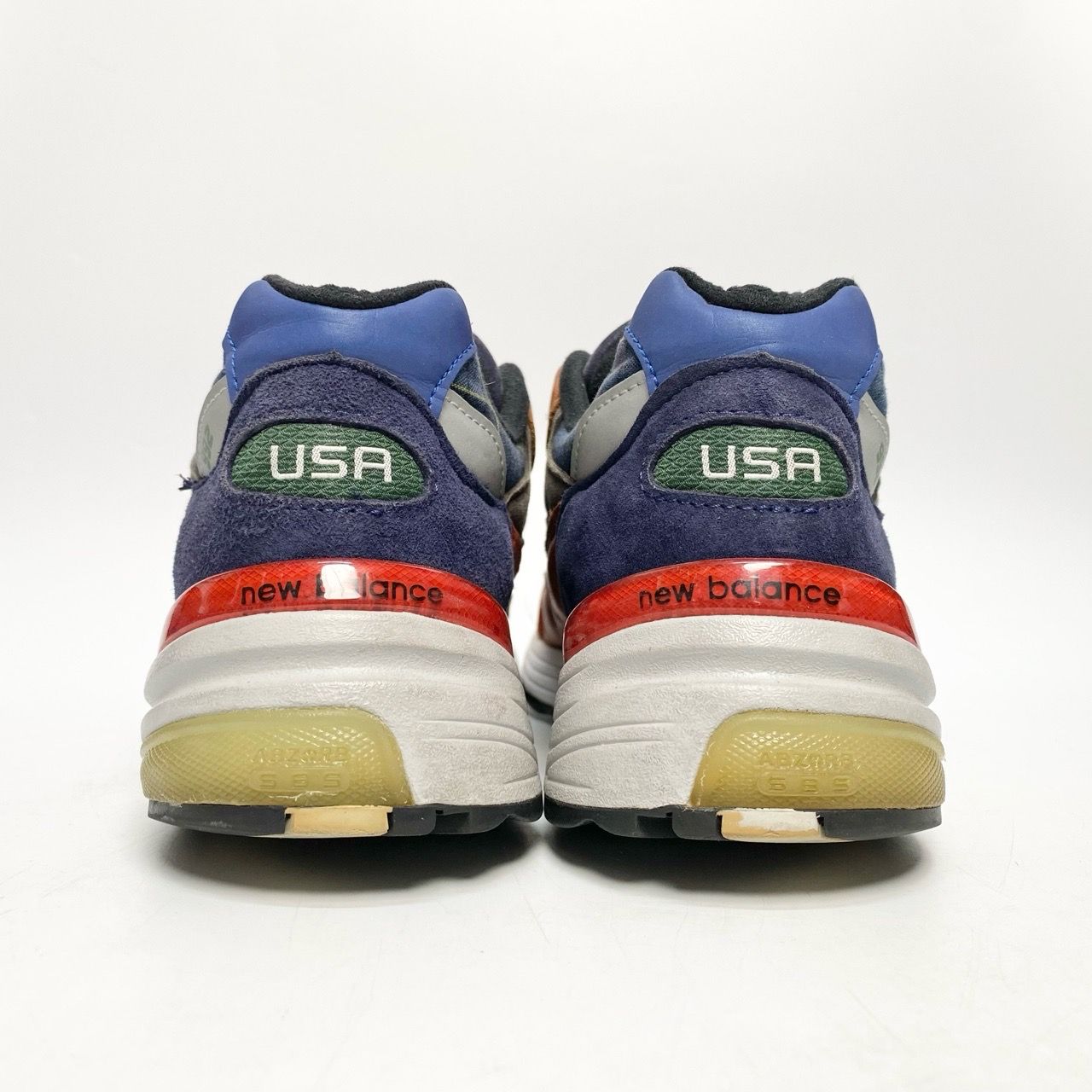  NEW BALANCE CONCEPTS X 992 MADE IN USA PLAID M992AD 