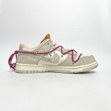  NIKE OFF-WHITE X DUNK LOW LOT 35 OF 50 DJ0950-114 