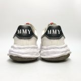  MAISON MIHARA YASUHIRO BLAKEY OG SOLE CANVAS LOW WHITE BLACK A08FW735 