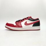  NIKE AIR JORDAN 1 LOW REVERSE BLACK TOE 553558-163 