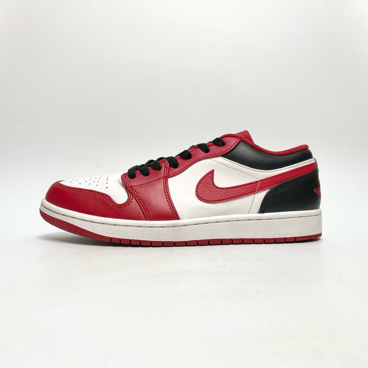  NIKE AIR JORDAN 1 LOW REVERSE BLACK TOE 553558-163 