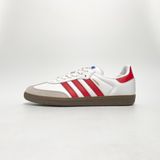  ADIDAS SAMBA OG WHITE BETTER SCARLET IG1025 