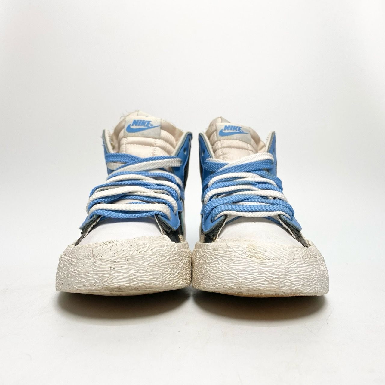  NIKE SACAI X BLAZER MID BLACK BLUE BV0072-001 